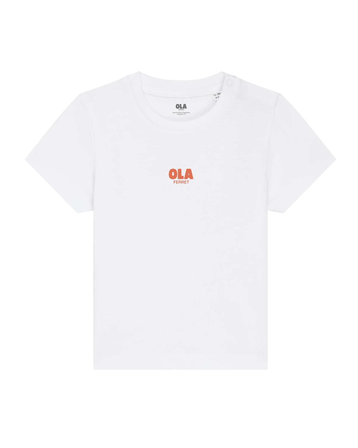 T-shirt Bébé - Les emblématiques Cap Ferret Blanc