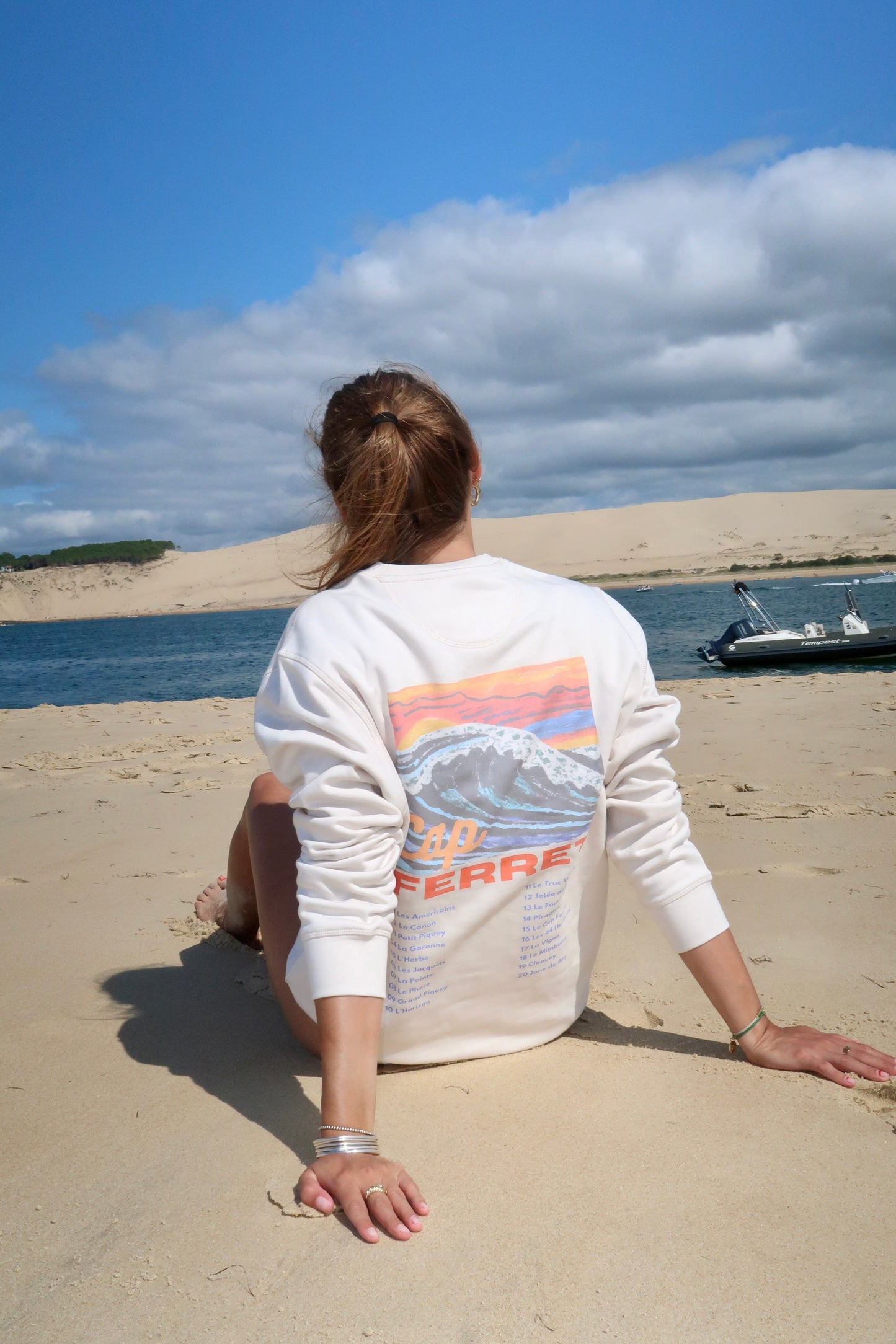 Sweat-shirt - Les emblématiques Cap Ferret