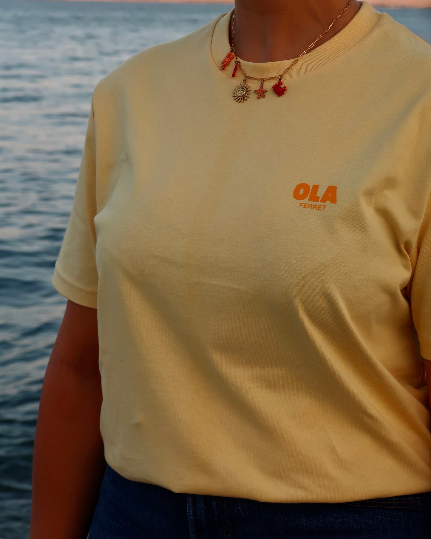 T-shirt Adulte - Les emblématiques Cap Ferret Jaune