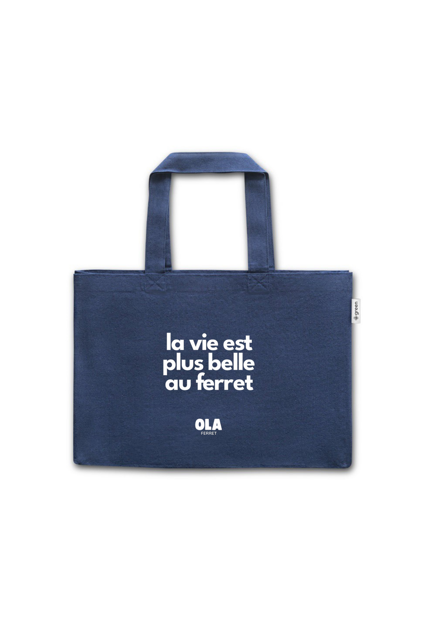 Tote bag - La vie est plus belle au ferret