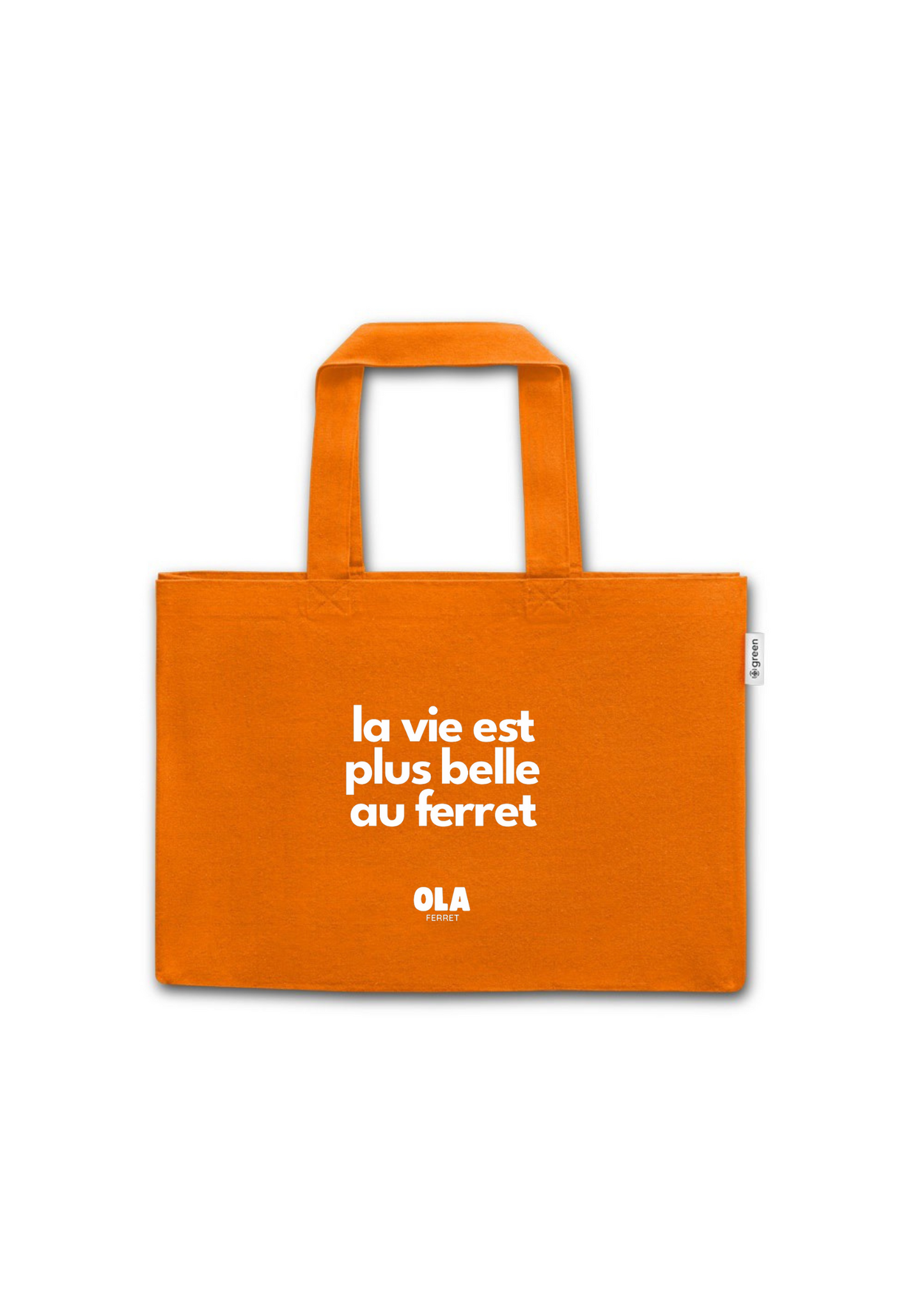 Tote bag - La vie est plus belle au ferret