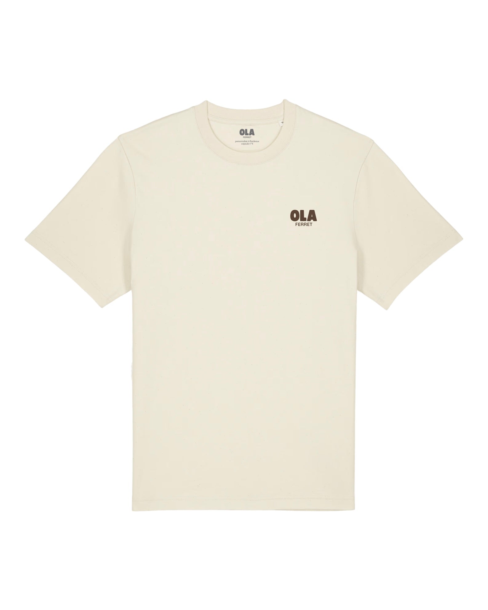 T-shirt Adulte - Cap Ferret Club Beige