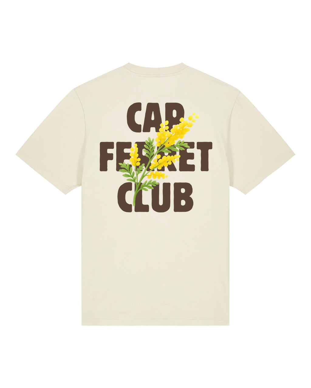 T-shirt Adulte - Cap Ferret Club Beige
