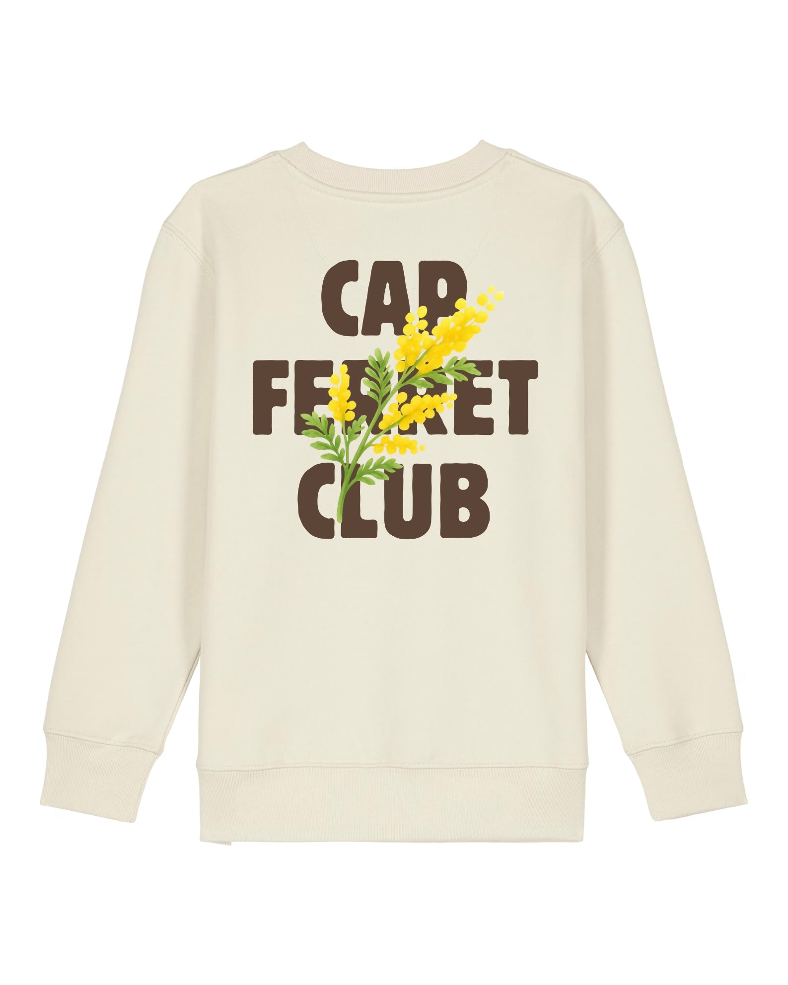 Sweatshirt Enfant - Cap Ferret Club Beige