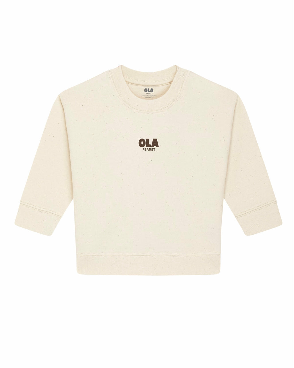 Sweatshirt Bébé - Cap Ferret Club Beige