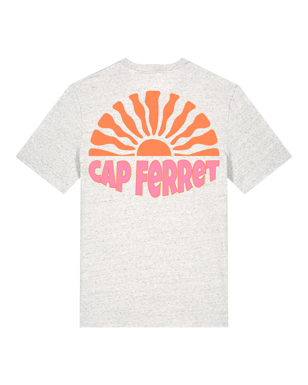 T-shirt Adulte - Soleil Cap Ferret Gris