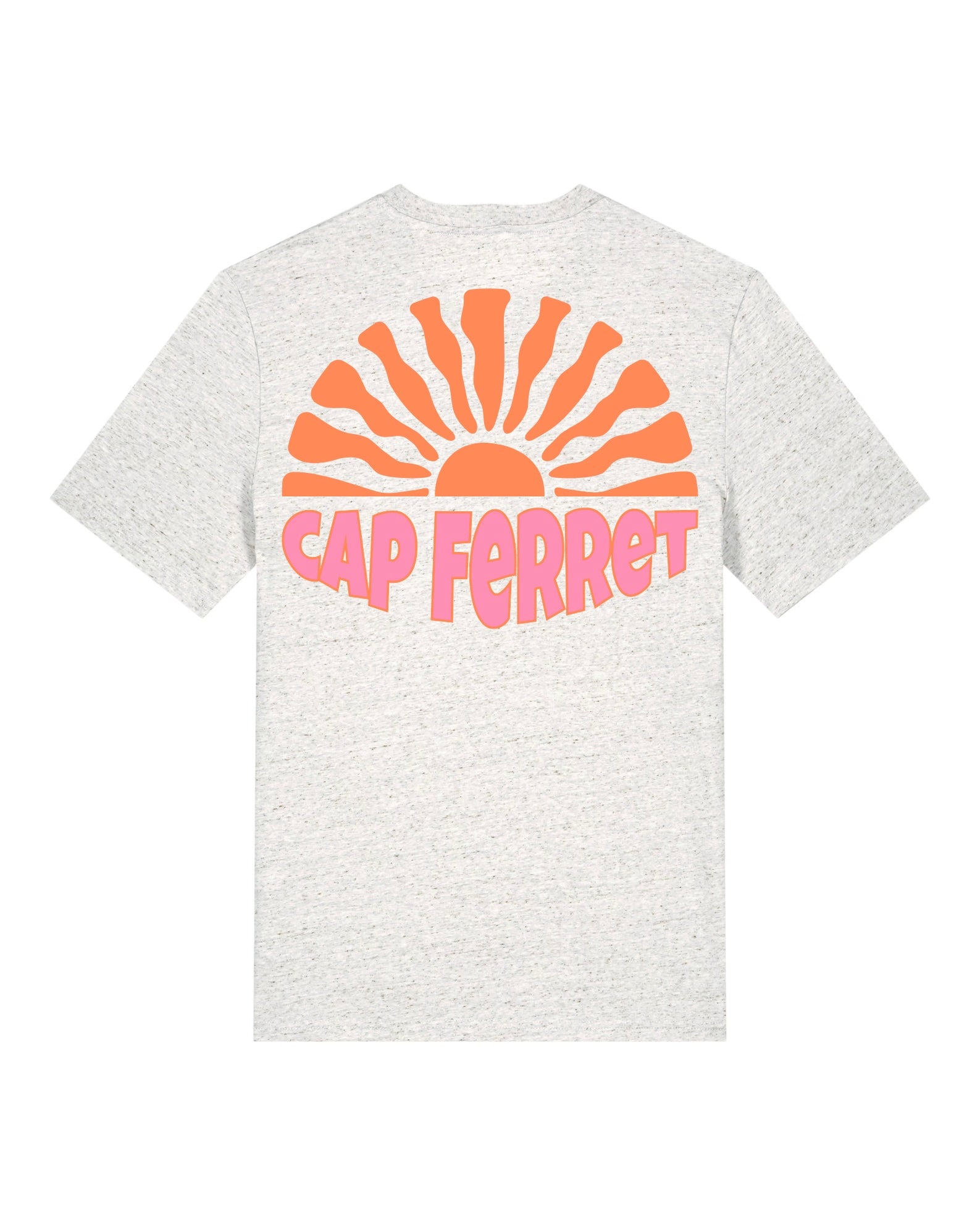 T-shirt Adulte - Soleil Cap Ferret Gris