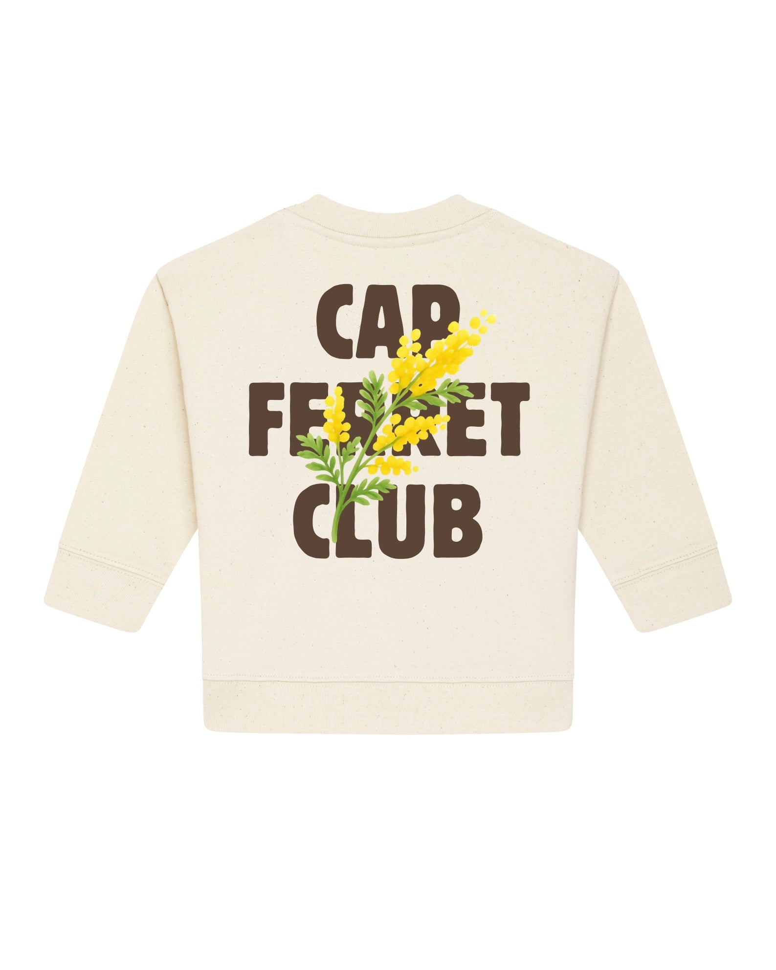 Sweatshirt Bébé - Cap Ferret Club Beige