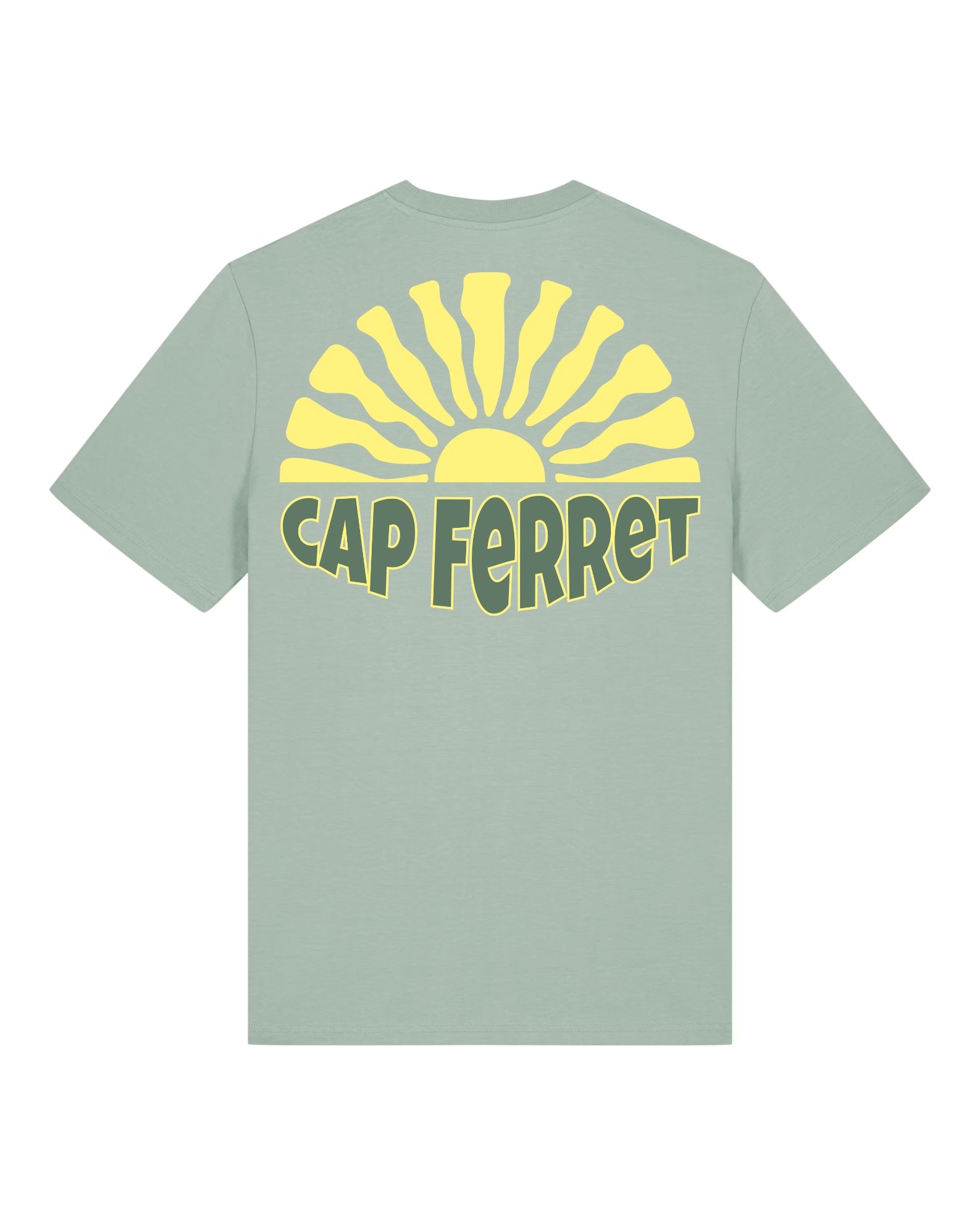 T-shirt Adulte - Soleil Cap Ferret Vert