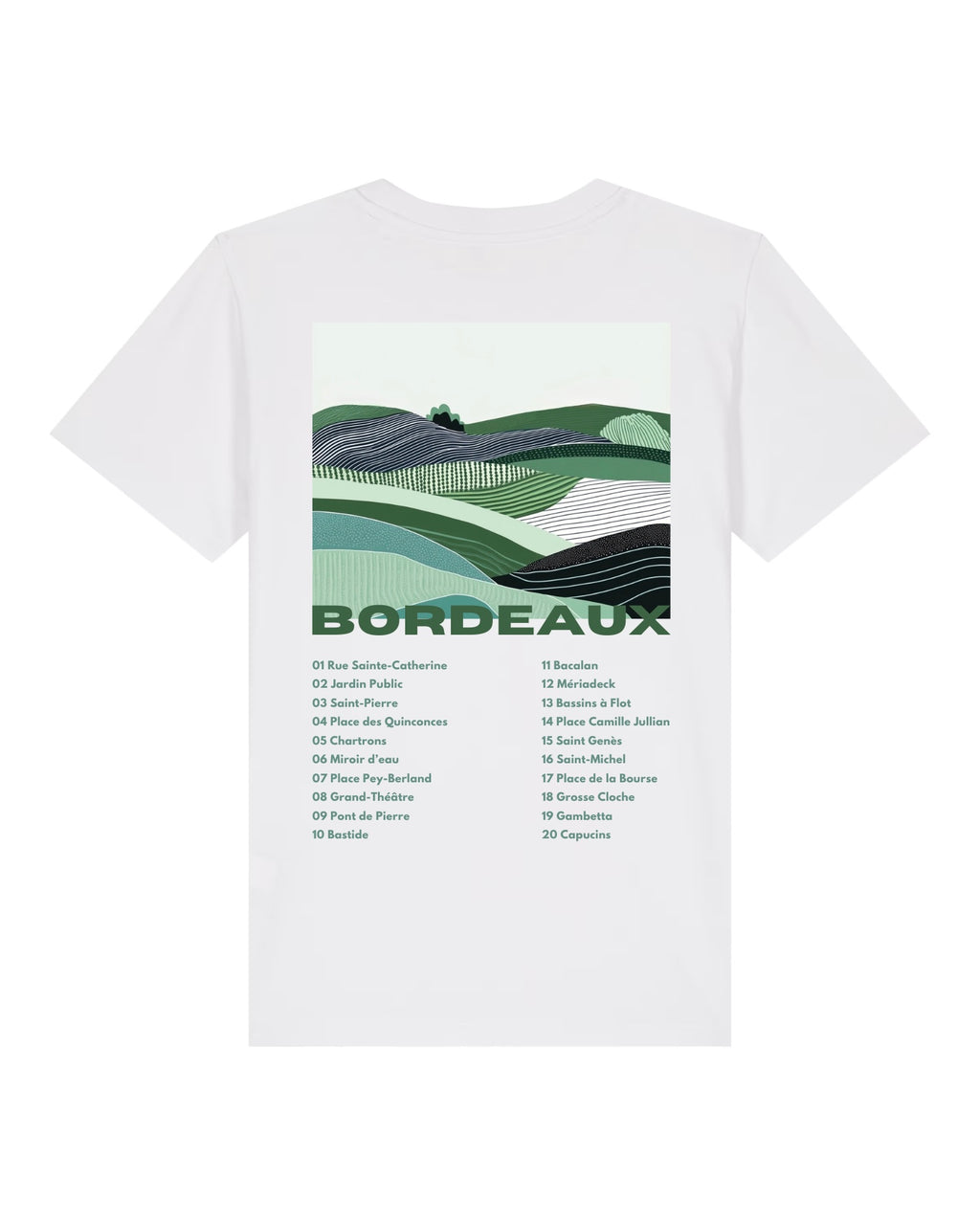 T-shirt Enfant - Les emblématiques Bordeaux