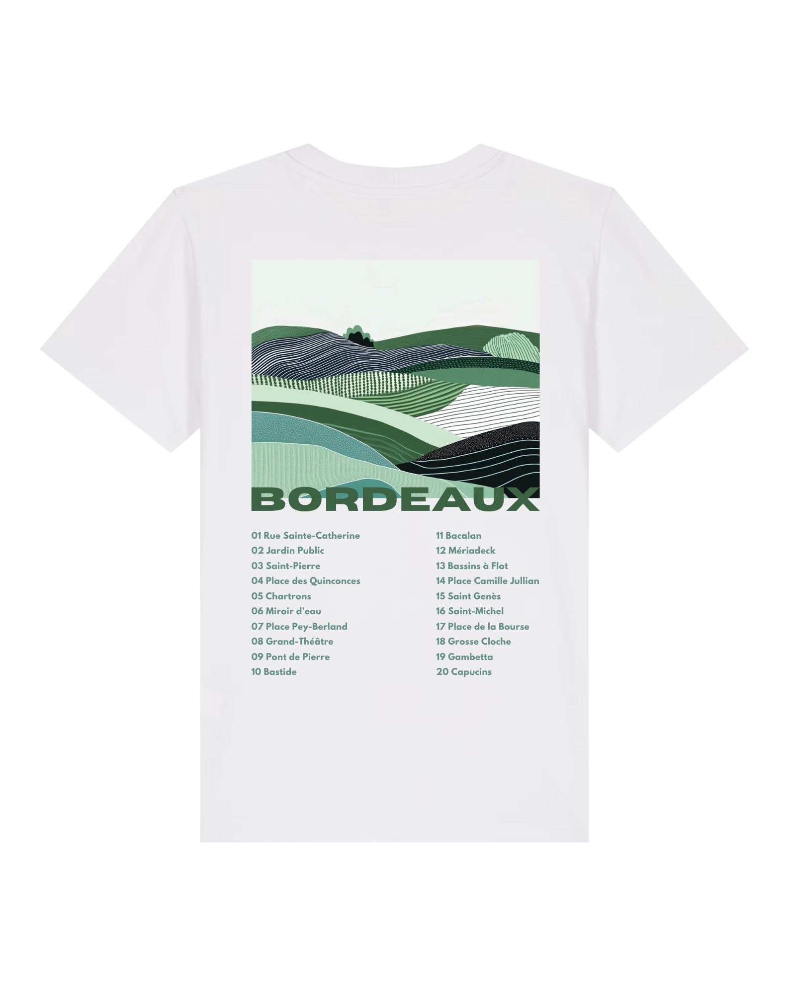 T-shirt Enfant - Les emblématiques Bordeaux