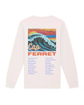 Sweatshirt Adulte - Les emblématiques Cap Ferret Blanc Vintage