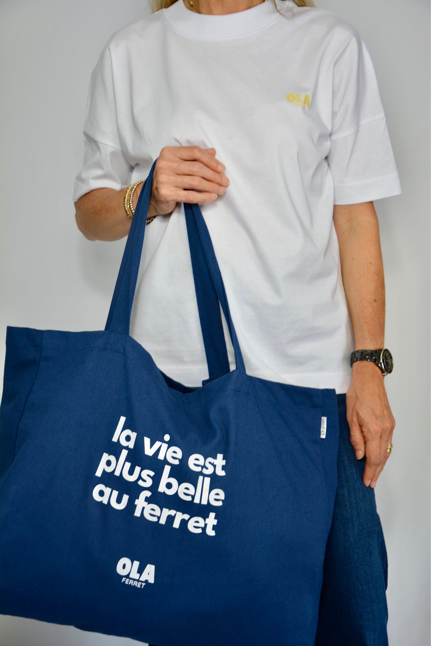 Tote bag - La vie est plus belle au ferret