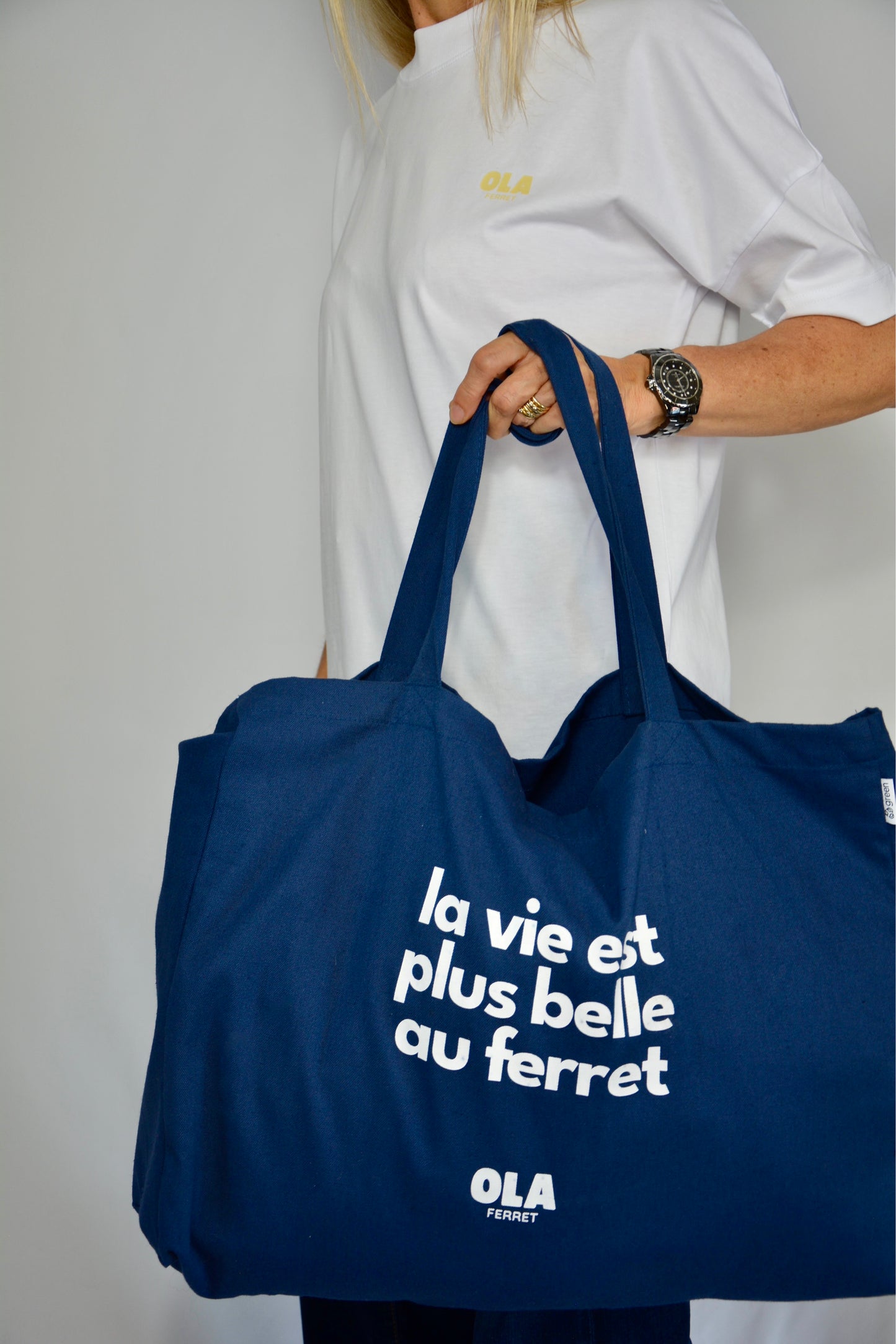 Tote bag - La vie est plus belle au ferret