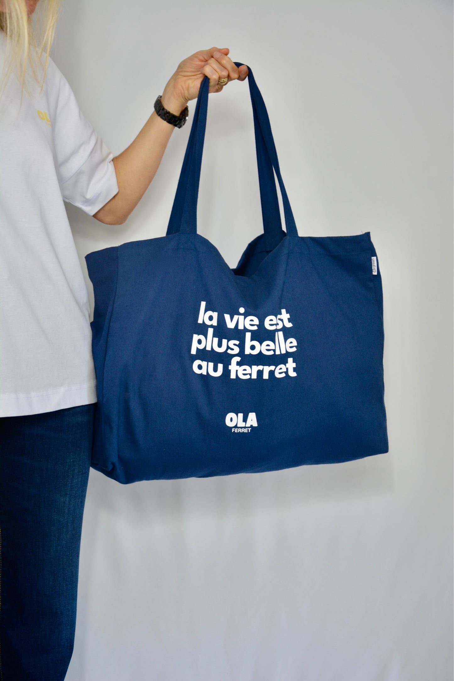 Tote bag - La vie est plus belle au ferret