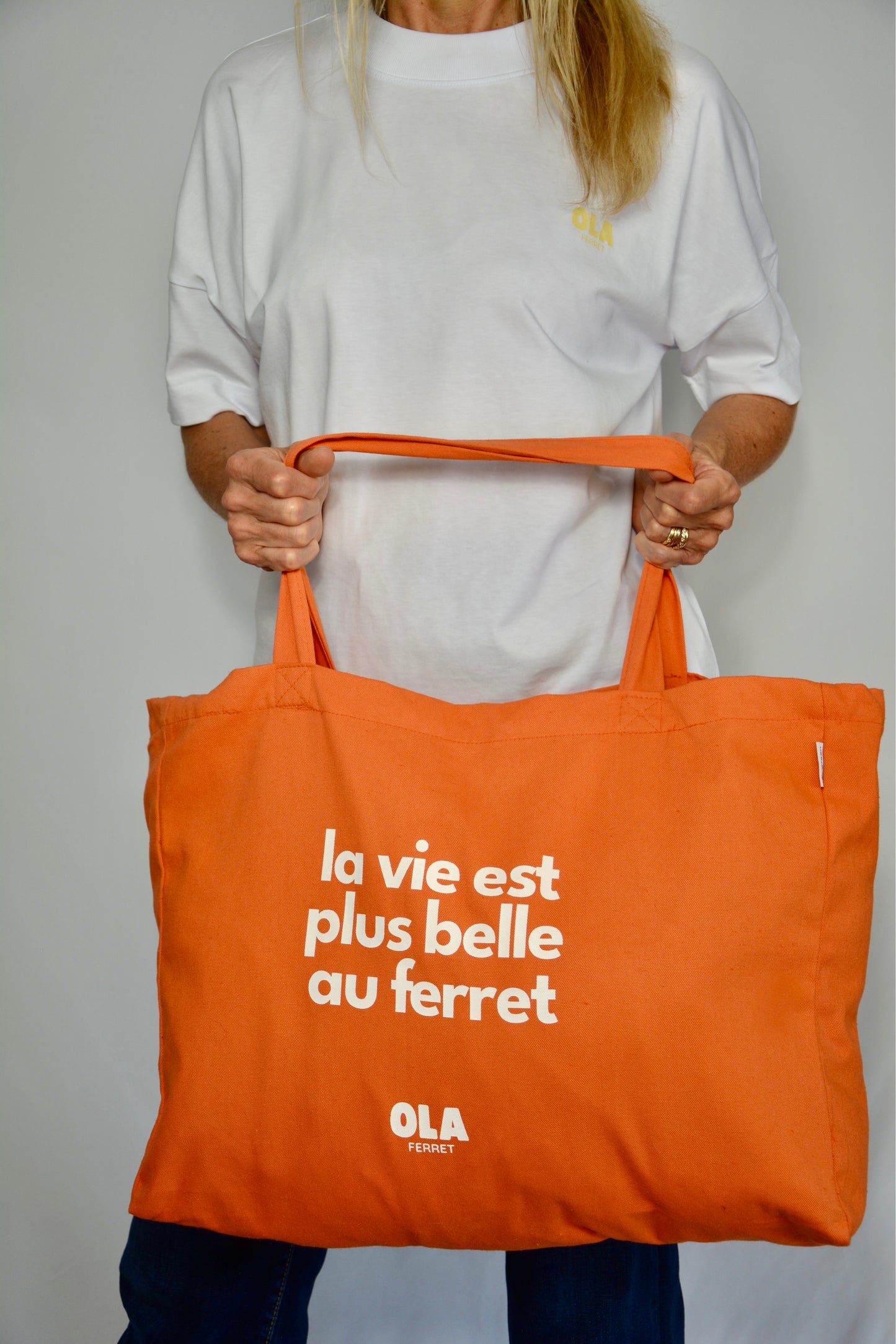 Tote bag - La vie est plus belle au ferret