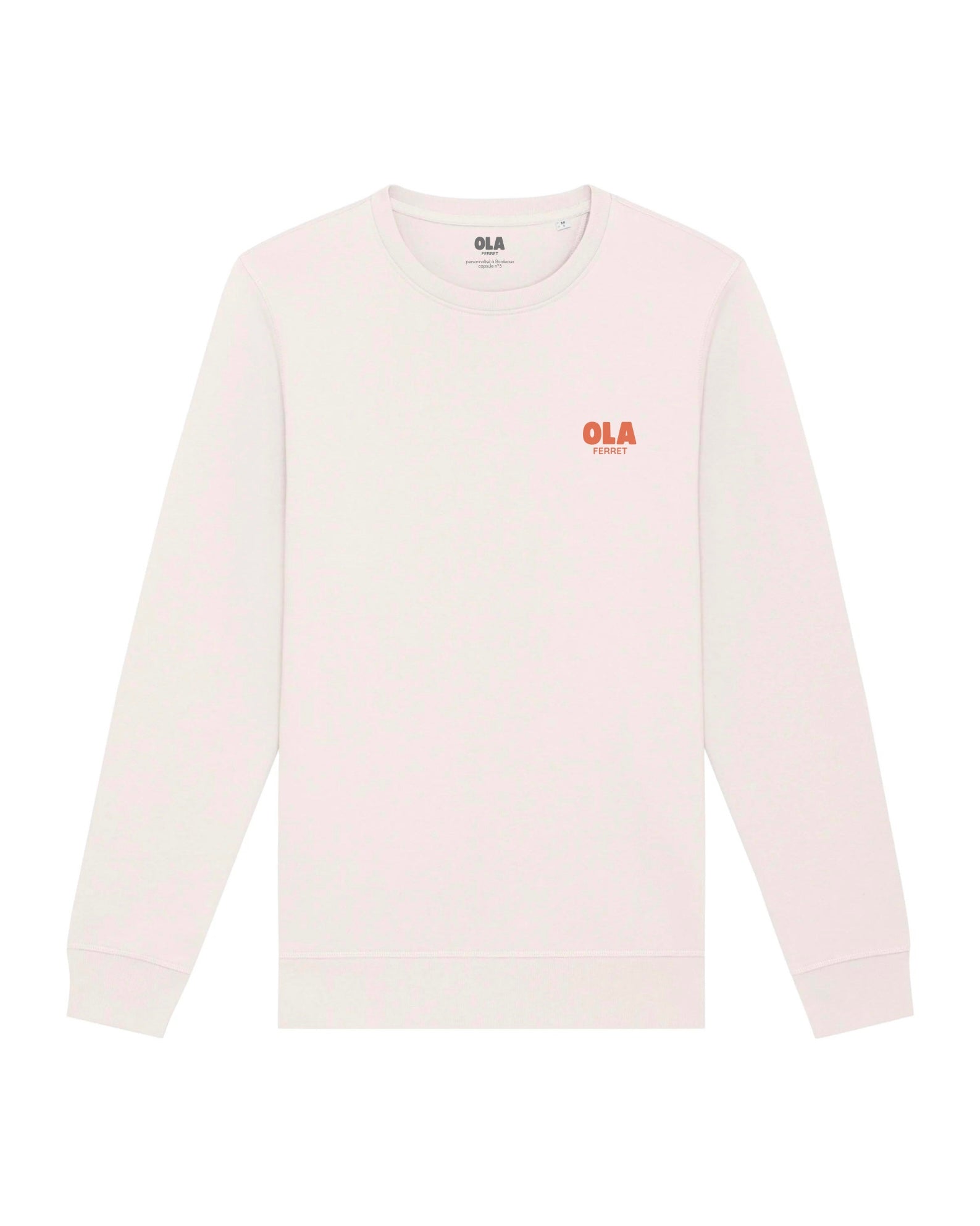 Sweatshirt Adulte - Les emblématiques Cap Ferret Blanc Vintage