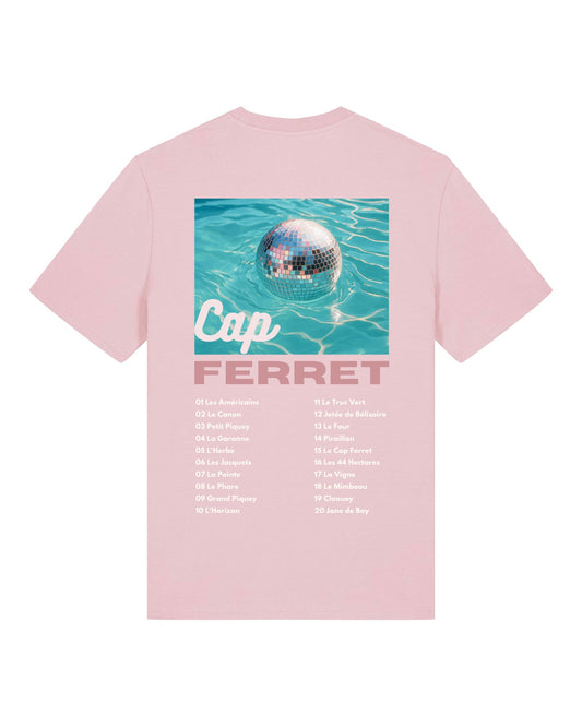 T-shirt Adulte - Les emblématiques Cap Ferret Rose
