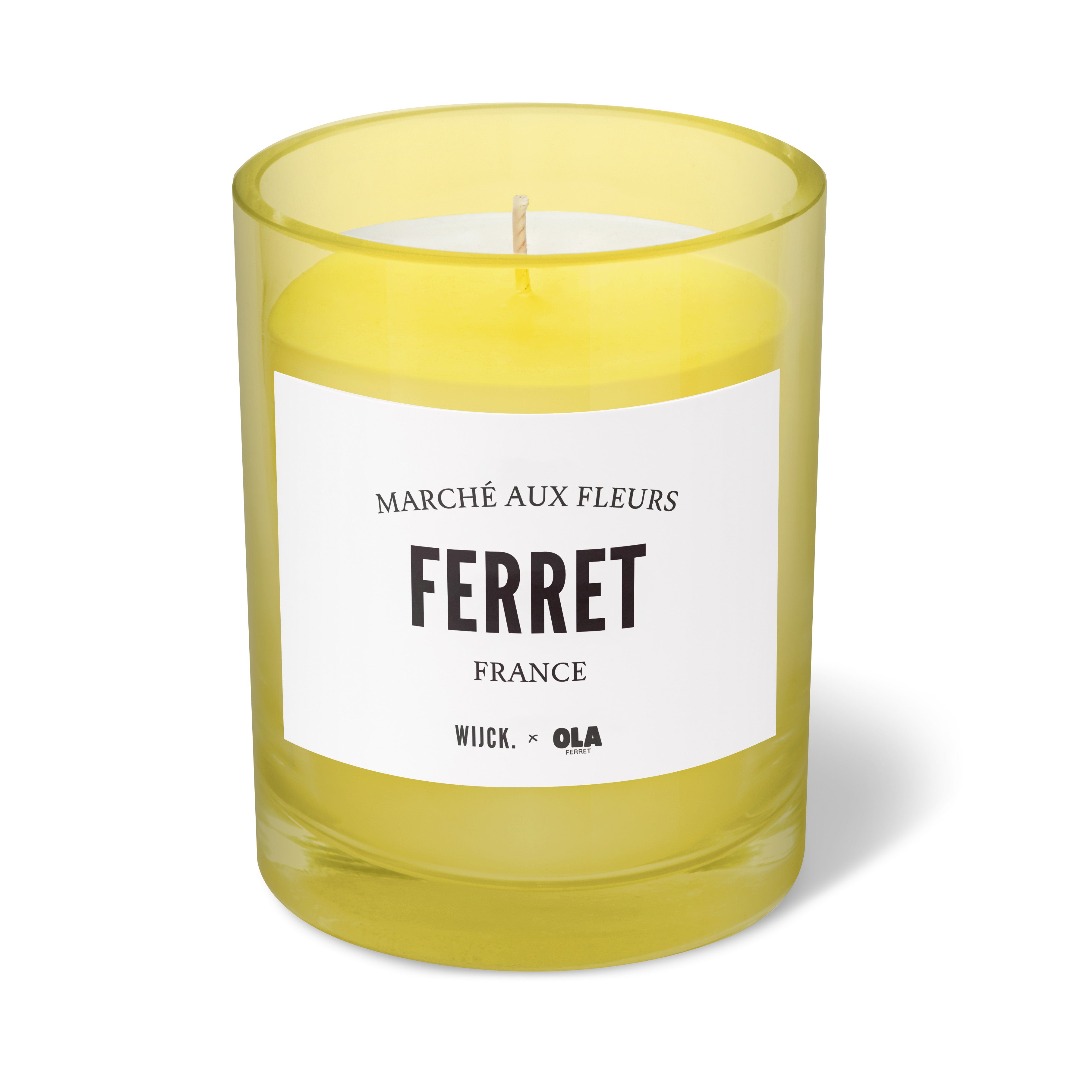 Bougie parfumée – Jaune